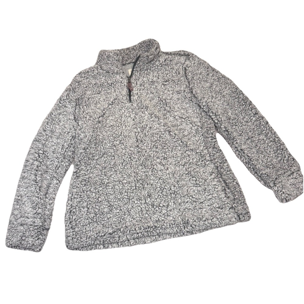 Weatherproof Vintage Women's Sherpa Pullover - Size XL, Soft 1/4 Zip Sweater